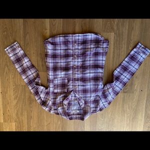 UGG women’s plaid button up